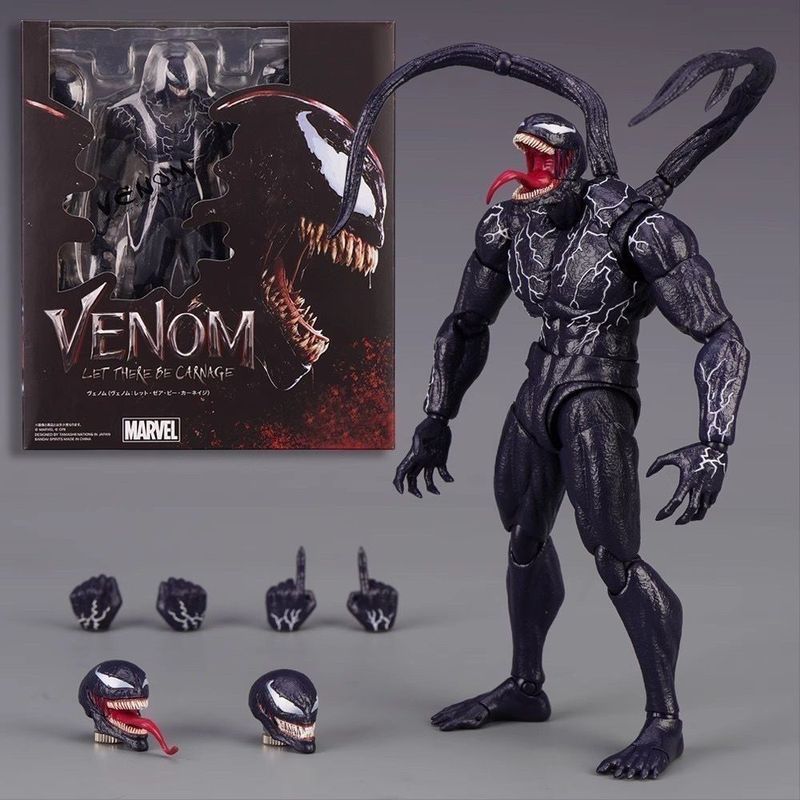 【พร้อมส่ง】venom venom figure โมเดลฟิกเกอร์ Avengers venom spiderman venom โมเดล symbiote Venom Actio