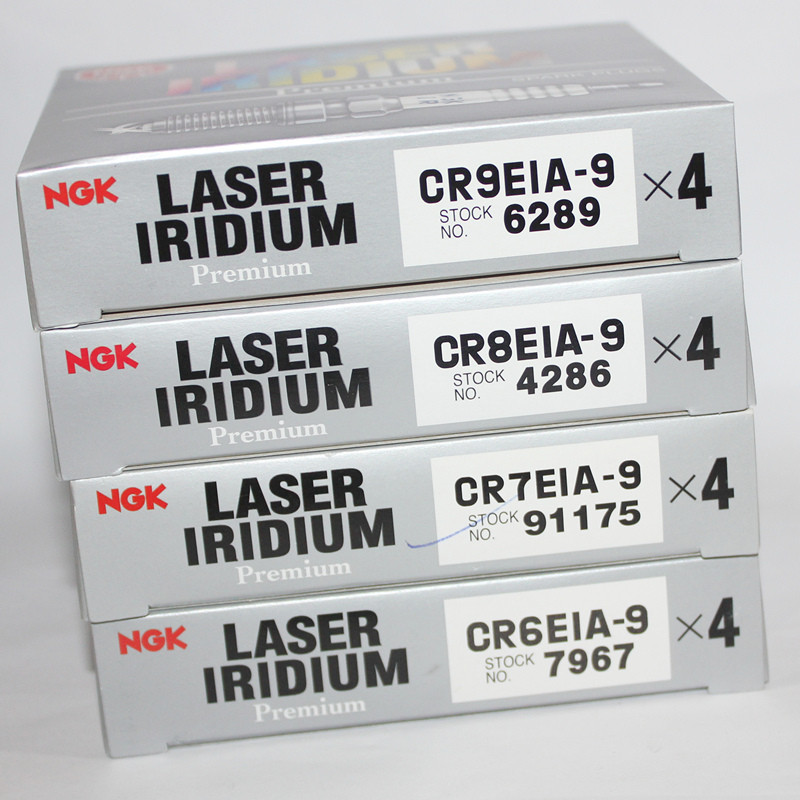 หัวเทียน NGK Iridium CR9EIA-9 เหมาะสําหรับ Huanglong Jinpeng ครูหนุ่ม Kawasaki Z900 Alien Beast Ninj