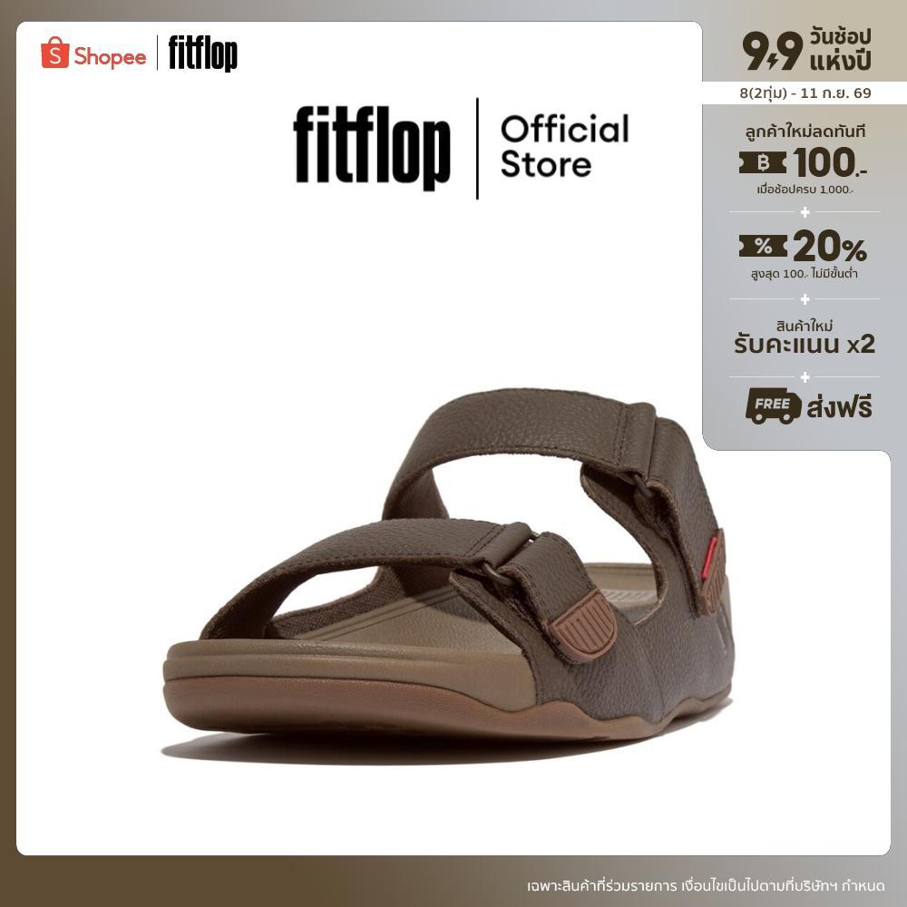 FITFLOP GOGH MOC รองเท้าแตะแบบสวมผู้ชาย รุ่น L05-092 สี Dark Brown
