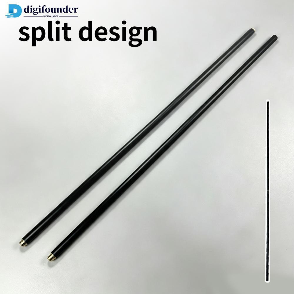 DIGIFOUNDER 1PC 148 ซม.1/2 แยกอลูมิเนียม Pool Cue Bridge Stick สําหรับจีนสีดําแปดและ 9-Ball บิลเลียด