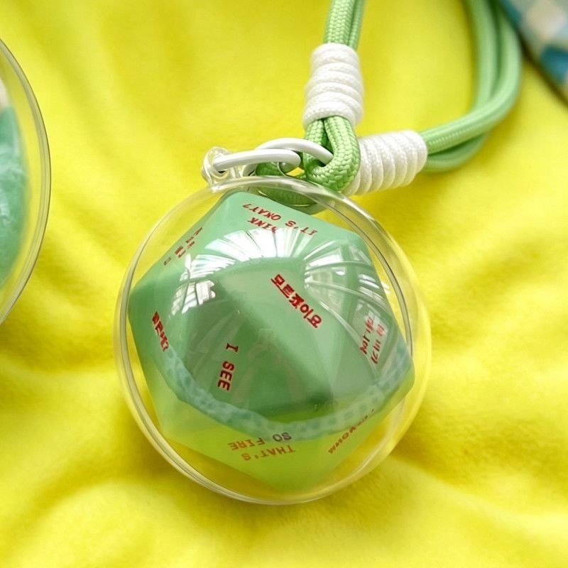 Cortis จี้ลูกเต๋า Round Storage Case เคสทรงกลม Display Ball Case cort