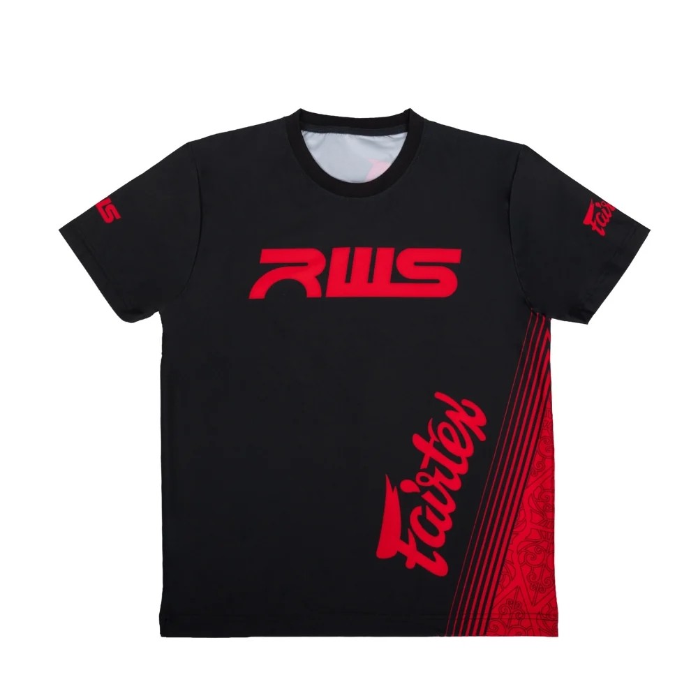 RWS Boxing Breathable Jersey แฟนฤดูร้อน Fightwear ผู้ชายผู้หญิงสบายๆรอบคอแขนสั้น Man กีฬากลางแจ้งเสื