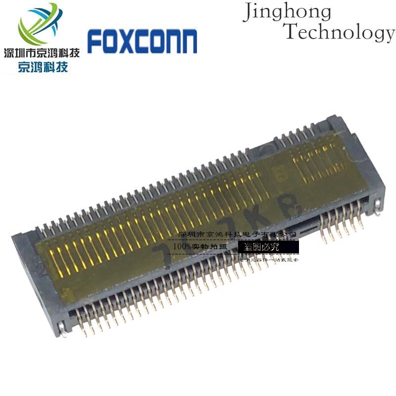 นําเข้าญี่ปุ่น Foxconn AS0BC21-S30BB-7H Connector M.2 B-KEY H3.0 NGFF ช่องเสียบการ์ด