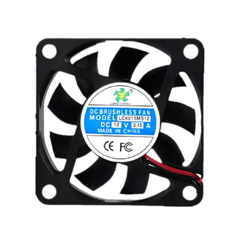 BRUSHLESS FAN LC6015MS14 12V 0.15A 6015 6CM เสื้อผ้าเสื้อผ้า