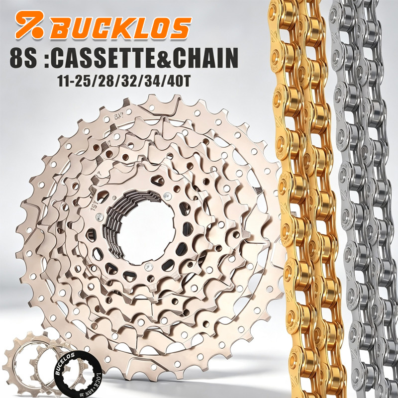 BUCKLOS 2/9/10/11/12 ความเร็วจักรยานสําหรับ SHIMANO HG Hub Bike Freewheel 11-25T/28T/32T/34T/36/40/4