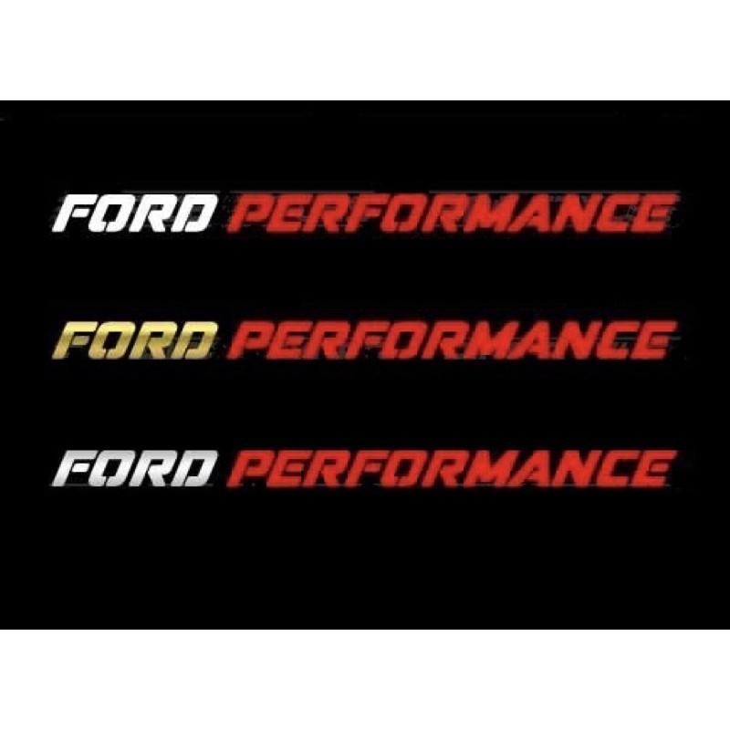 (Ready Stock)S221# 4x4 (Ford Performance) Car Vinyl Stickerrefitauto parts ของแต่งรถ