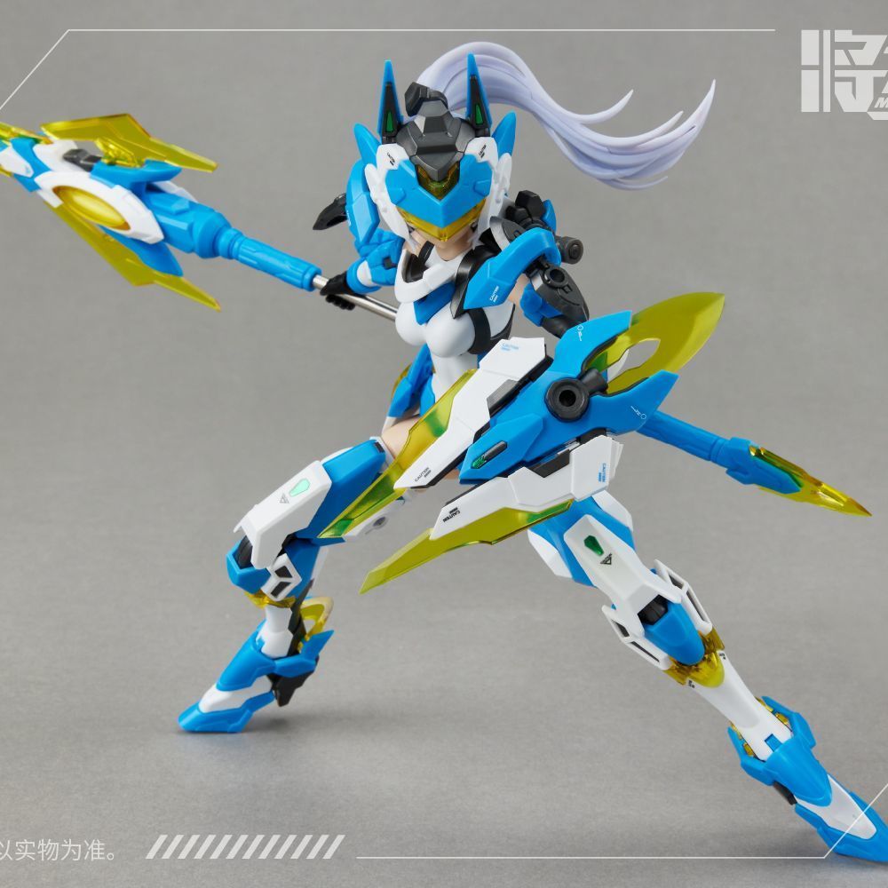 Zhuo Jiang Jianghun Ji Zhao Yun 2.0 Chenghuang ประกอบรุ่น Guochuang Mecha สามก๊ก Series Machine Girl