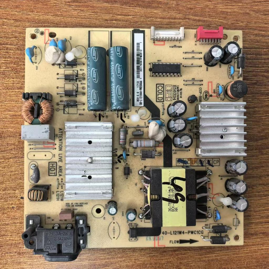 TCL 49/55C2 55A950U Power Board 40-L121W4-PWC1CG 08-L121H44-PW200AA