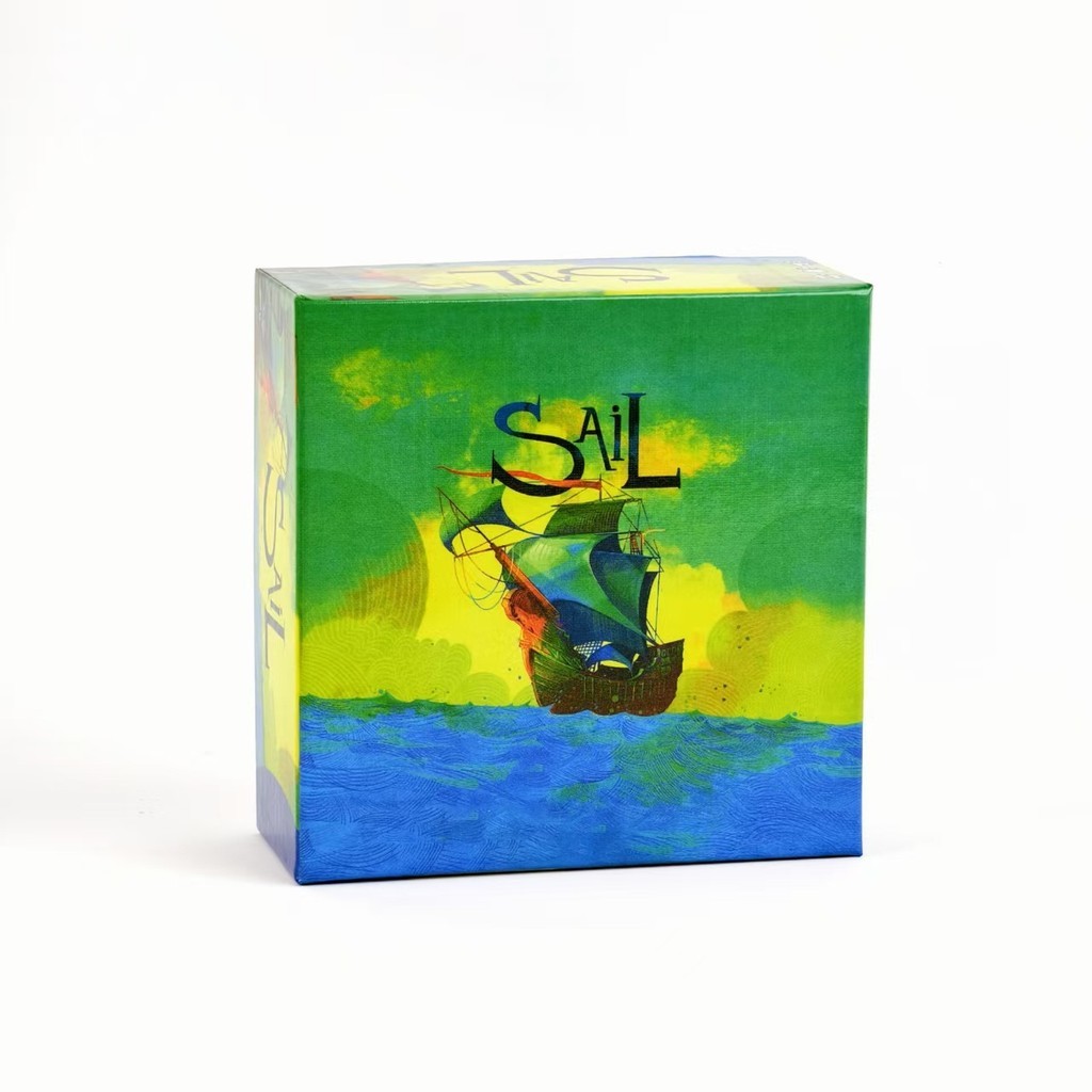 เวอร์ชันภาษาอังกฤษ SAIL Deep Sea Lost with Expansion Board Game Card German Two-Player Cooperation C