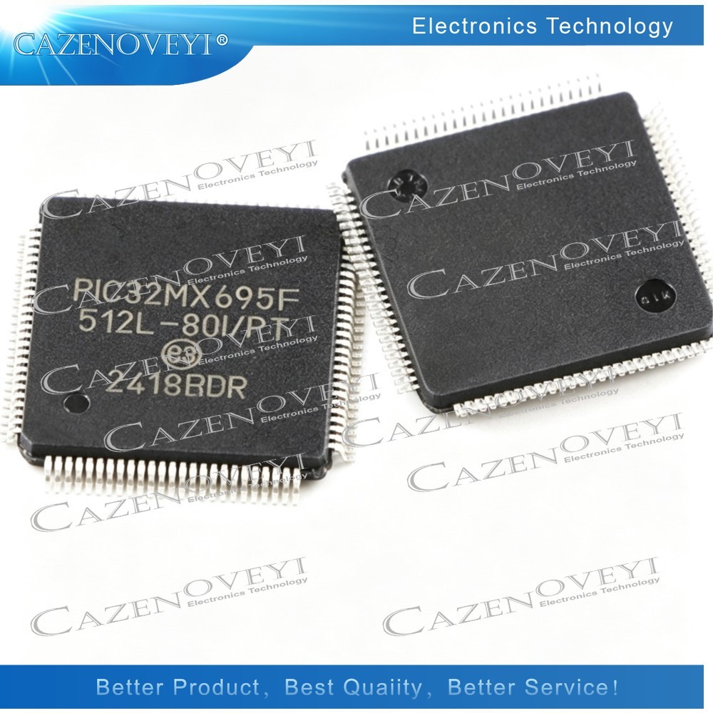 5 ชิ้น 32MX695F512L-80I-PT TQFP-64