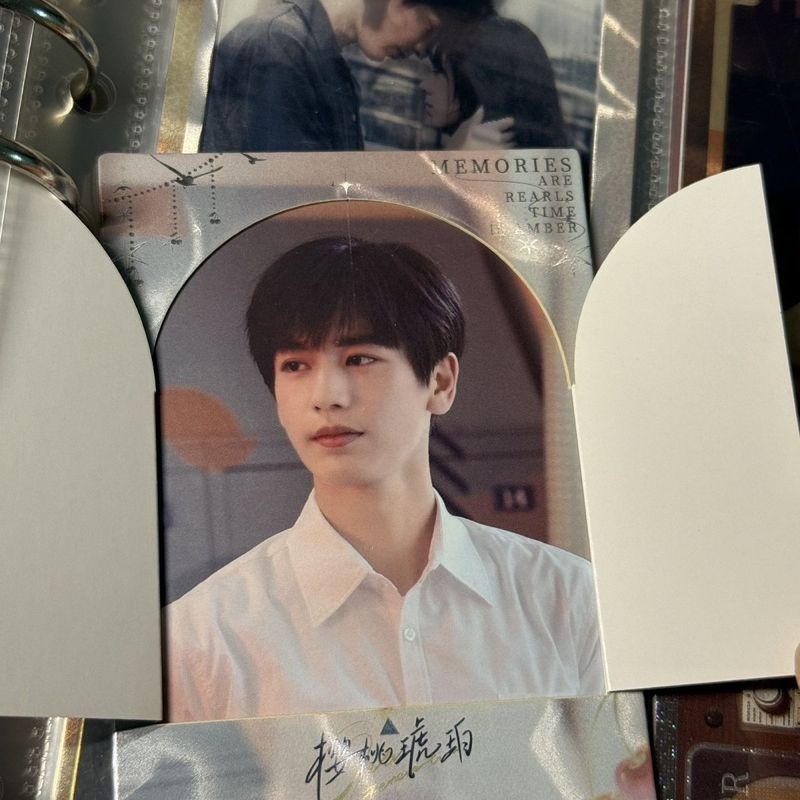 【พร้อมส่ง】belle x zhang linghe Zhang Linghe Cherry Amber คอลเลกชันอย่างเป็นทางการการ์ด Zhang Linghe 
