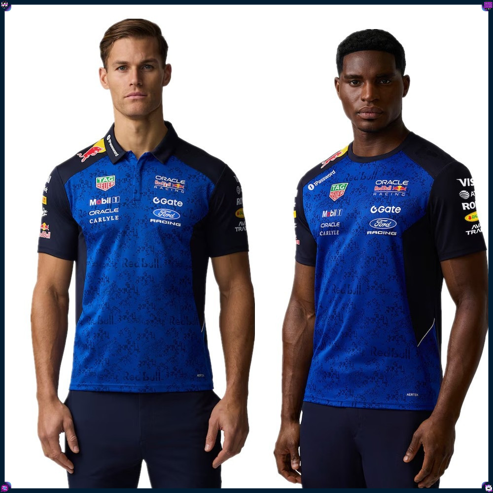2026 2027 Oracle Red Bull Racing F1 ทีม Set Up Polo One Racing ชุดเสื้อแจ็คเก็ต Hoodie