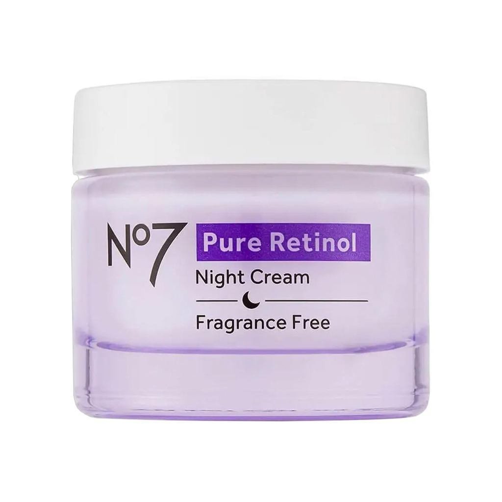 No7PureRetinolNight-Collagen-BoostingRetinolthes,Plumfs&FirmsComplexion-DermatologyApproved&Perfume-