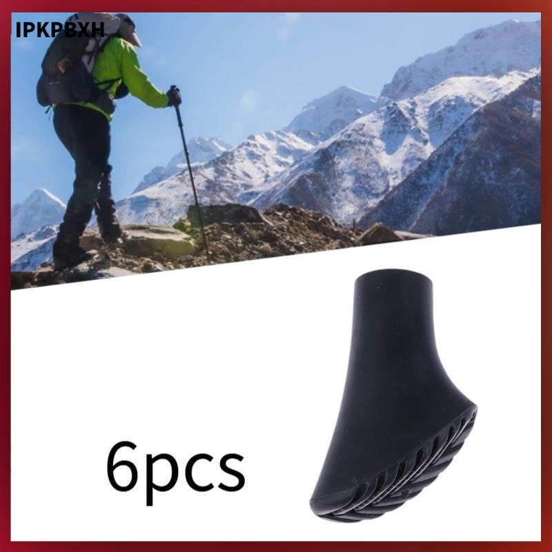 MagiDeal Nordic Walking Pole Boot Tips Cover Part Trekking Pole Accessories แผ่นกันลื่นสําหรับกิจกรร