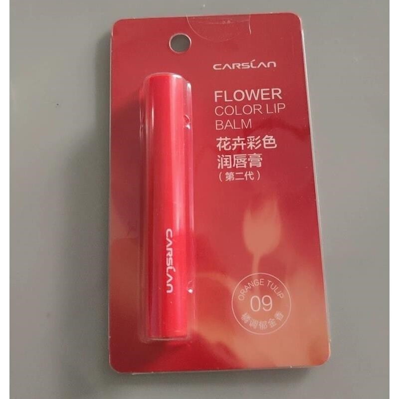 CARSLAN CARSLAN ดอกไม้สี Lip Balm เปลี่ยนสี Lip Balm Moisturizing Moisturizing Two-in-One Lip Balm K