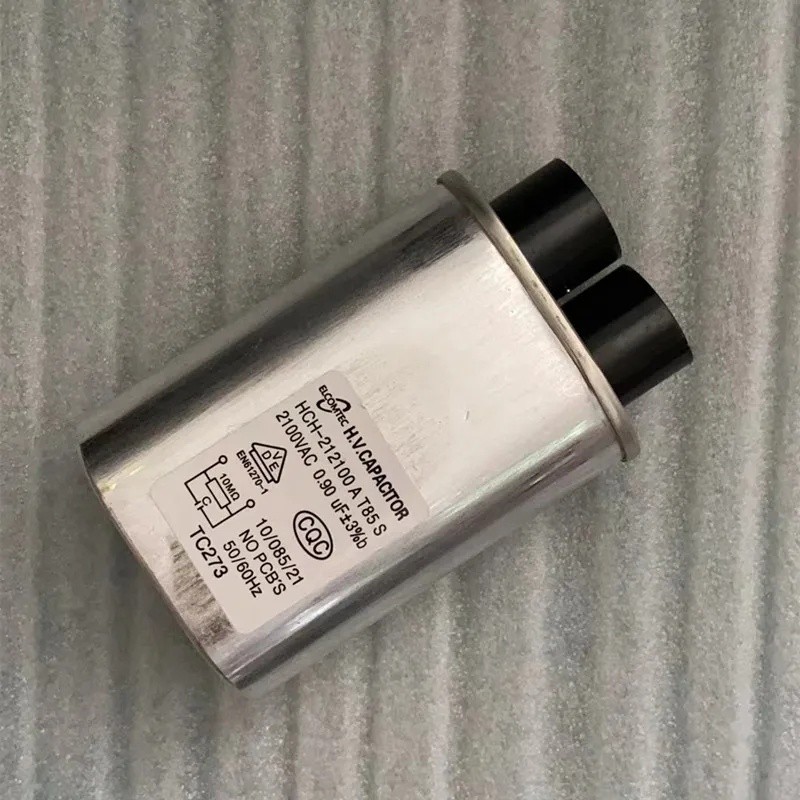 LJJ 0.9UF 2100V เตาอบไมโครเวฟแรงดันสูง HV Capacitor สําหรับ lg galanz เตาอบไมโครเวฟตัวเก็บประจุอุปกร