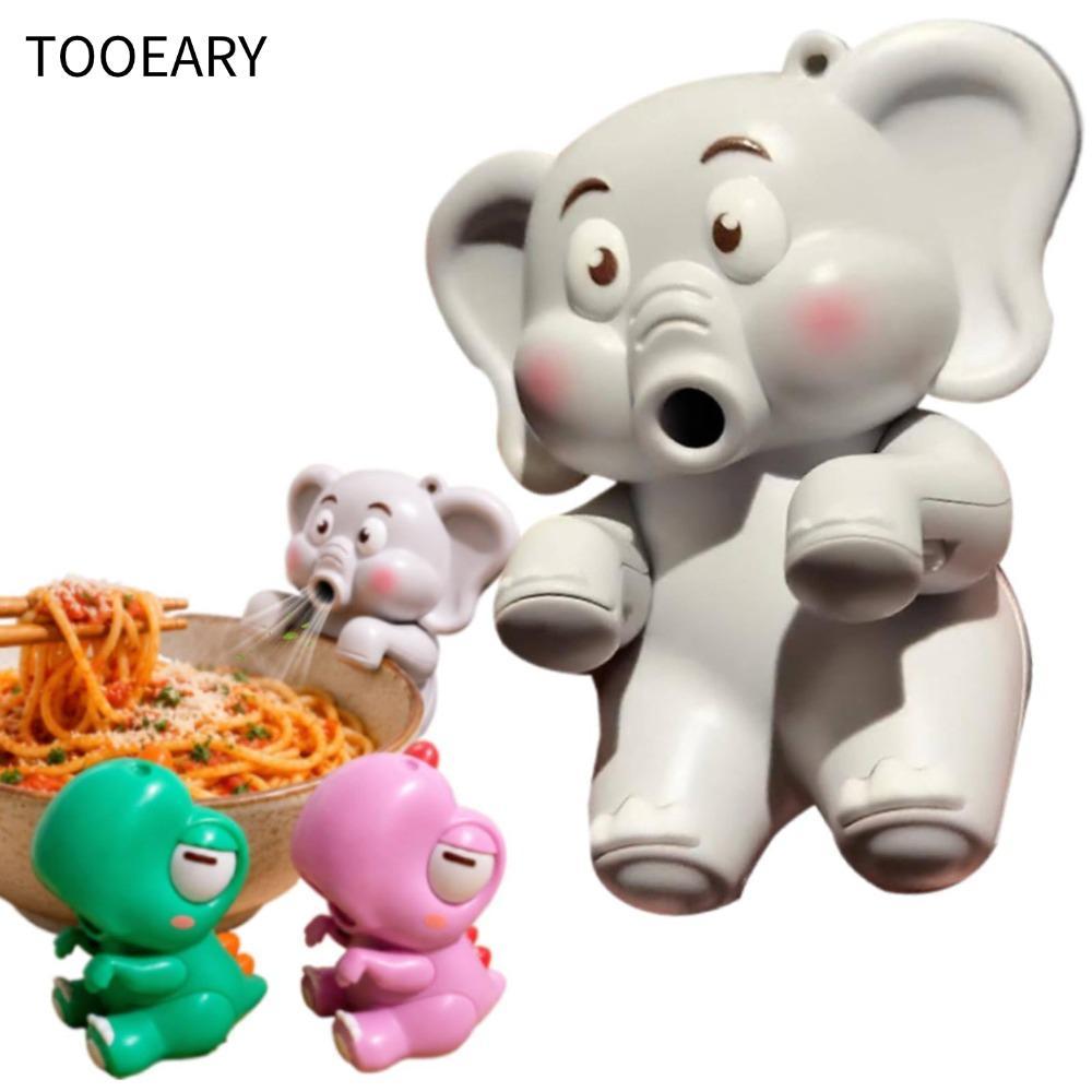 TAINAKARITSU Elephant Animal Fans Coffee Chiller, Mini USB ชาร์จ Clip-On Mini Food Cooling Fan, พร้อ