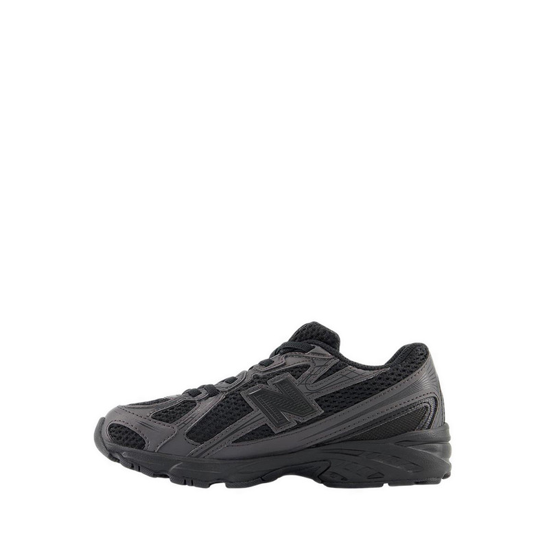 New Balance حذاء أطفال 740 برباط مطاطي — أسود — صورة 2
