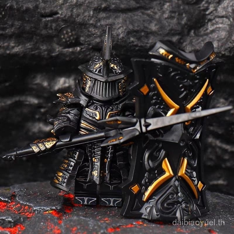[รุ่นพรีเมี่ยม] High Tower Knight Dark Souls ทหารยุคกลางใช้งานร่วมกับ Third Party Building Block Min