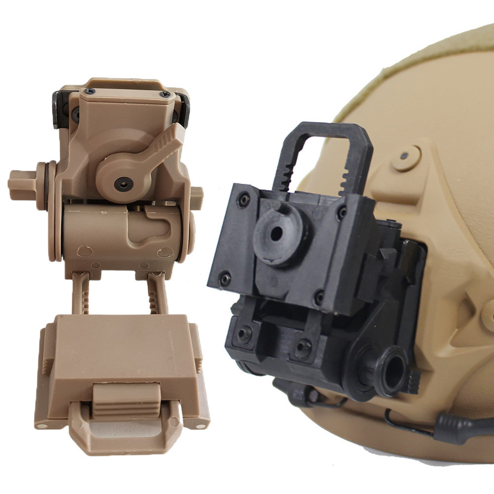 พลาสติก NVG Night Vision Goggles Bracket อะแดปเตอร์ L4G24 หมวกกันน็อคอุปกรณ์เสริม Dump รถบรรทุก/วงเล
