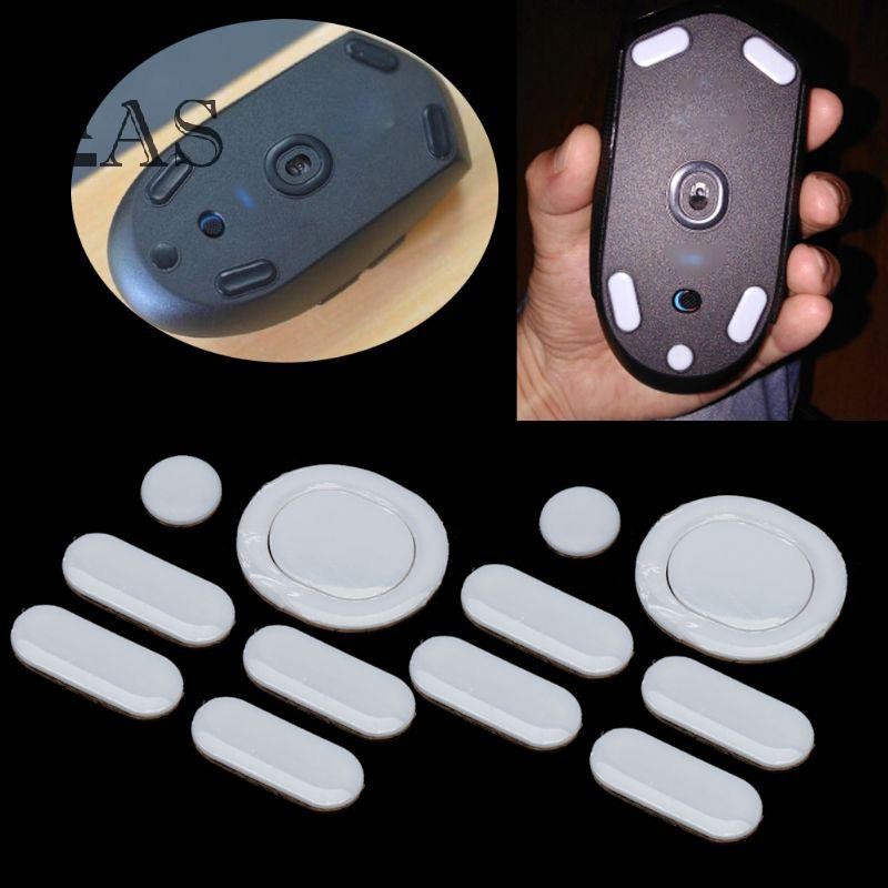 [EA] 1 ชุดเมาส์ฟุตรองเท้าสเก็ตสําหรับ G304 G305 เมาส์เมาส์สีขาว Glides Curve Edge TH