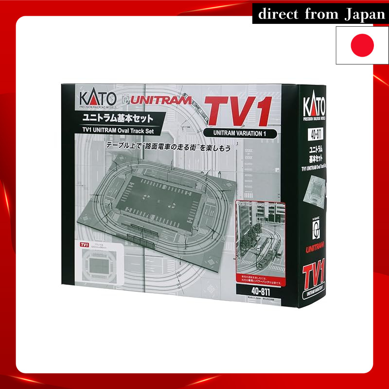 KATO N Gauge TV1 Unitram Basic Set 40-811 Railway Model Track Set
