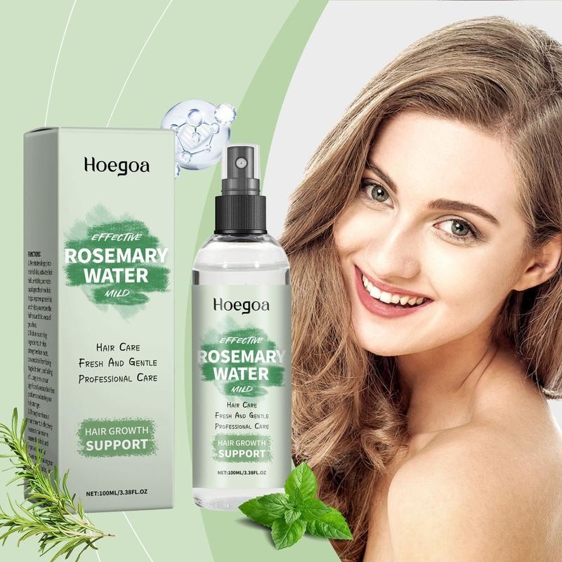 100ml HOEGOA Hair Treatment Spray Rosemary Gentle Nourishing Smooth Shine Strengthening Hair Treatme