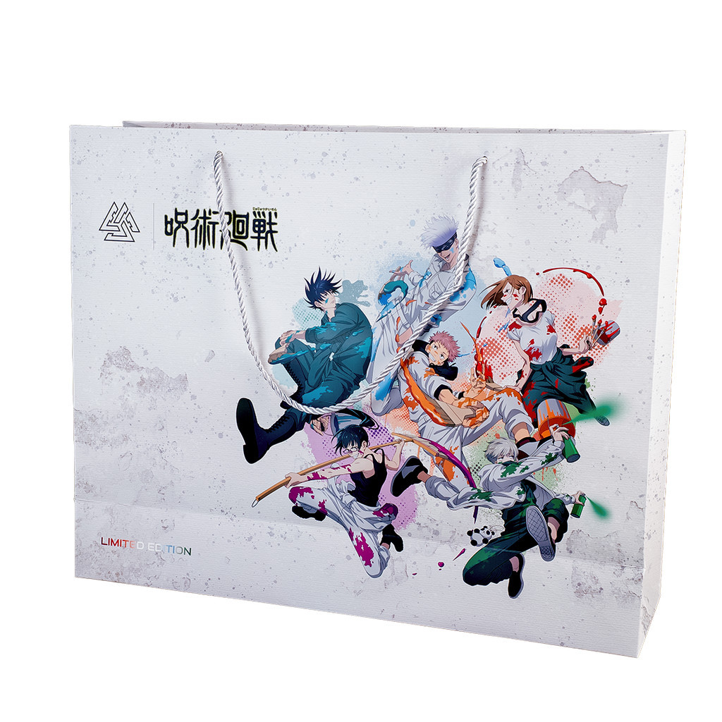 กระเป๋ากระดาษ "EGA I JUJUTSU KAISEN WHITE LIMITED EDITION"