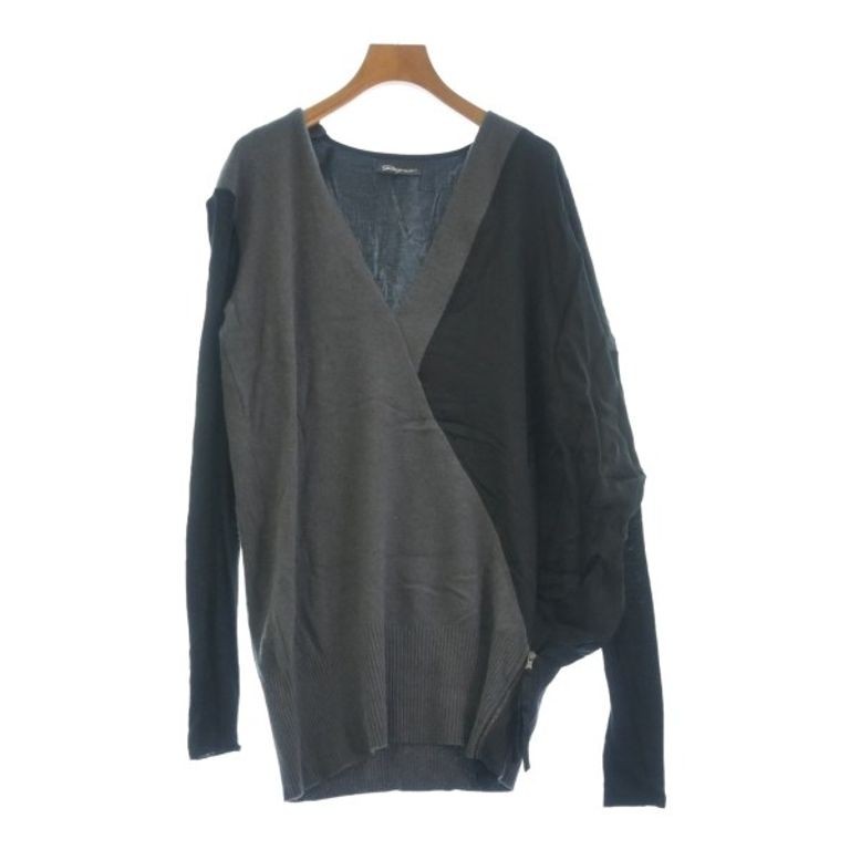 Roque Que Sweater Knit grey ผู้หญิง สีดํา ส่งตรงจากญี่ปุ่น มือสอง
