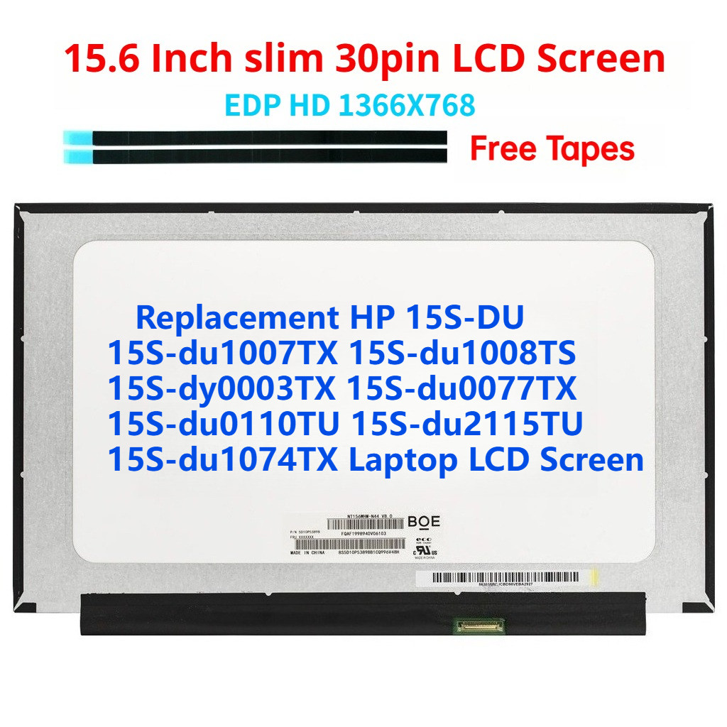 เปลี่ยน HP 15S-DU 15S-du1007TX 15S-du1008TX 15S-dy0003TX 15S-du0077TX 15S-du0110TU 15S-du2115TU 15S-