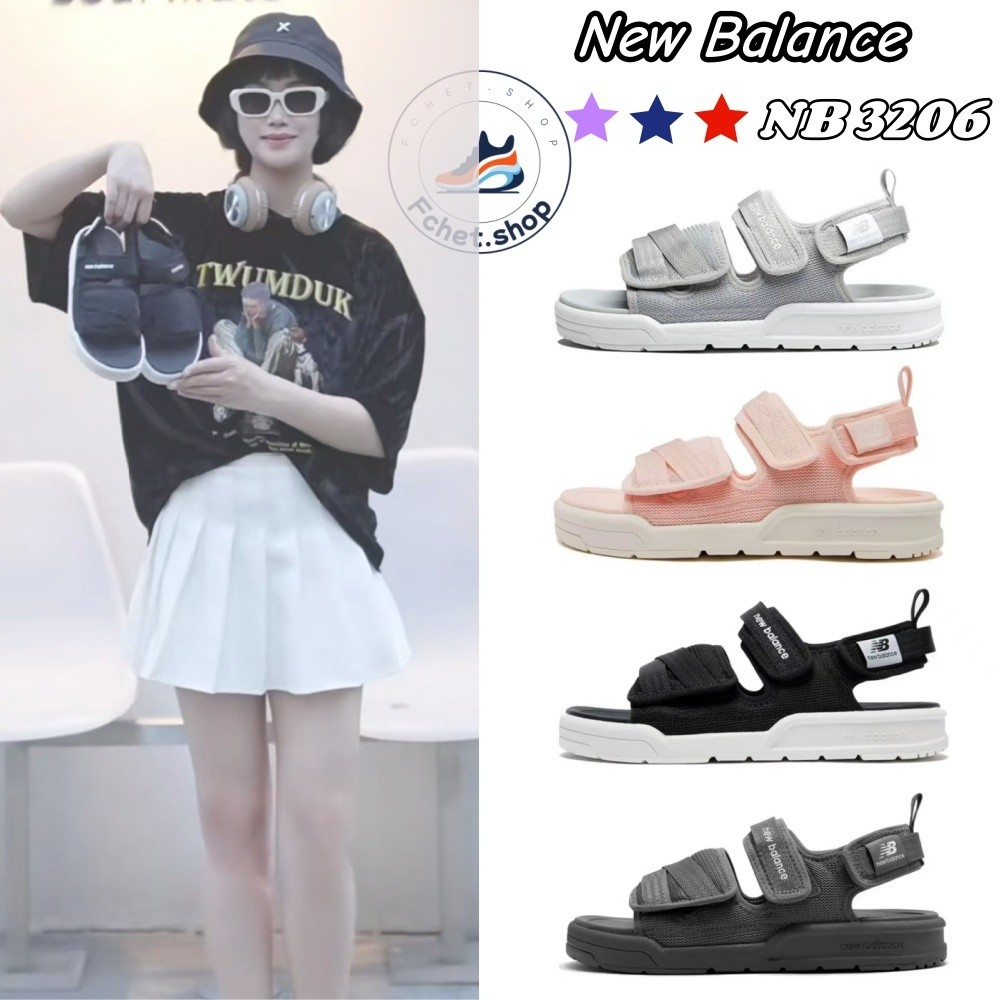 🔥พร้อมส่ง🔥New Balance NB 3206 รองเท้าแตะ SDL3206K/SDL3206G/SDL3206F/SDL3206I ✨ แท้💯%