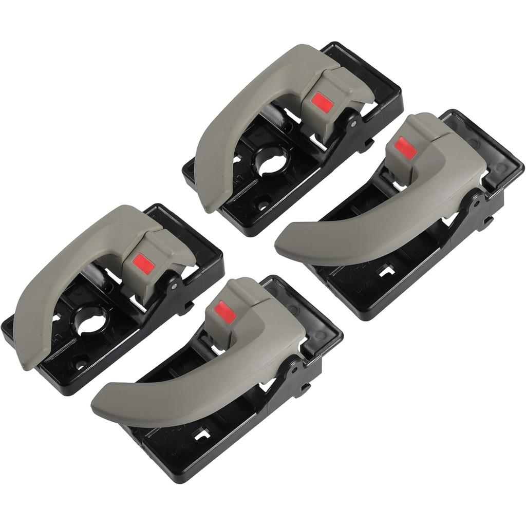 ACROPIX ซ้ายขวาภายในประตูสีดํา Beige Fit สําหรับ Hyundai Tucson 2005-2009 No.82610-2E000-J9/82620-2E