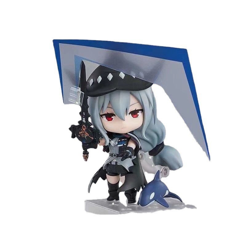 รุ่น Q Nendoroid Arknights 1895 Skadi the Corrupting Heart Action Figure ของเล่นสะสมพร้อมหน้าเปลี่ยน