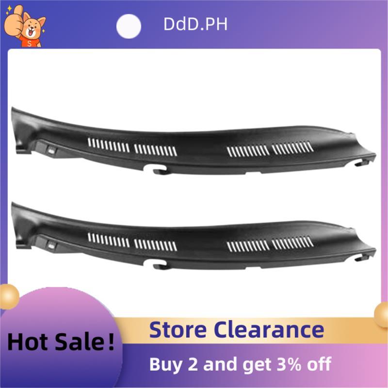 2X ด้านหน้าขวากระจก Wiper Cowl Trim Water Deflector แผ่นคอ Trim สําหรับ E-Class W210 1996-2002