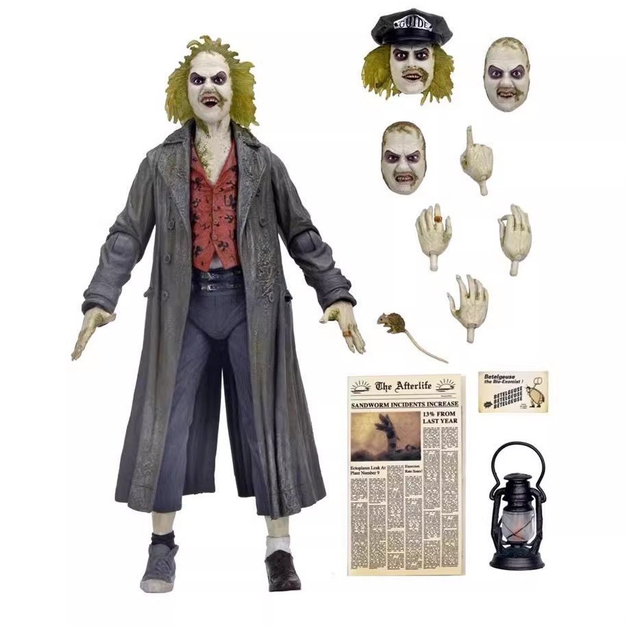 NECA 60624 Beetle Juice Underworld Master Guide 23 ซม.Action Figure