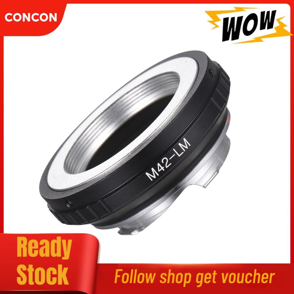 Concon Concon M42 -LM กล้องเลนส์อะแดปเตอร์แหวนเปลี่ยนสำหรับสกรู M240 M240P M262 M3 M2 M1 M4 m5 M6 MP