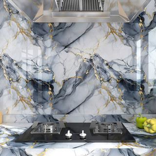 Waterproof Kitchen Stickers - Heat & Moisture Resistant for Easy Kitchen Makeover