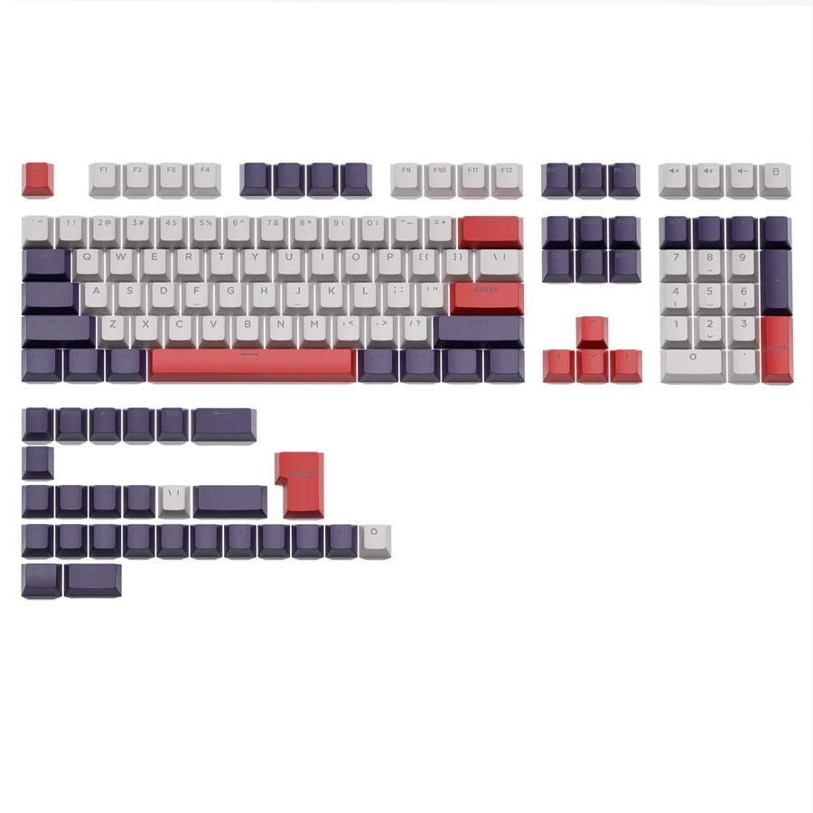 XVX Retro 1983 Keycaps OEM Profile Double Shot Shine ผ่าน PBT Keycap 133 คีย์