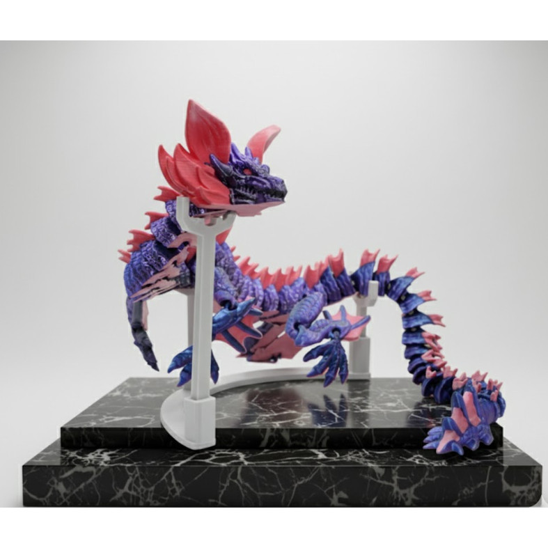 Flexi Articulion Tiamat Toy – Godzilla Monster Collection เคลื่อนย้ายได้ ราคา ถูกที่สุด ดีลบีเคเค แกลเลอรีภาพที่ 6