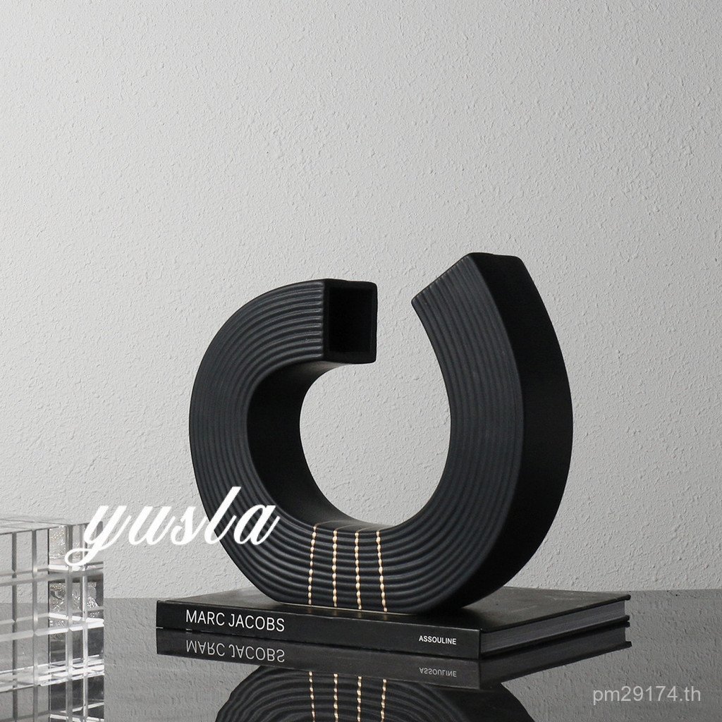 แจกันสไตล์เรียบง่าย สำหรับตกแต่งห้องนั่งเล่น พร้อมดอกไม้วรี รุ่น R4XZ