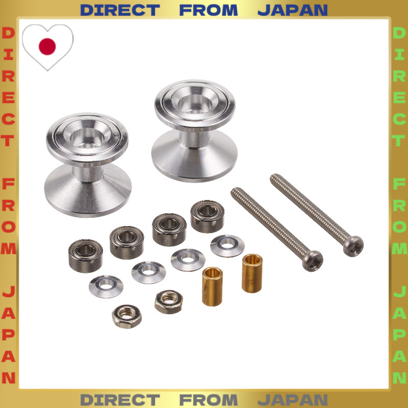【DIRECT FROM JAPAN】Tamiya (TAMIYA) Mini 4WD Upgrade Parts Series No.398 GP.398 Two‑Tier Aluminum Rol