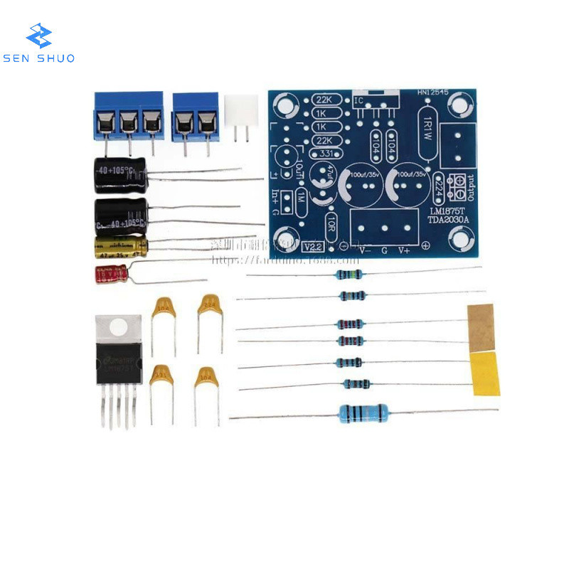LM1875T Mono Fever เกรดเครื่องขยายเสียงลําโพงเครื่องขยายเสียง pcb ทํา DIY Kit