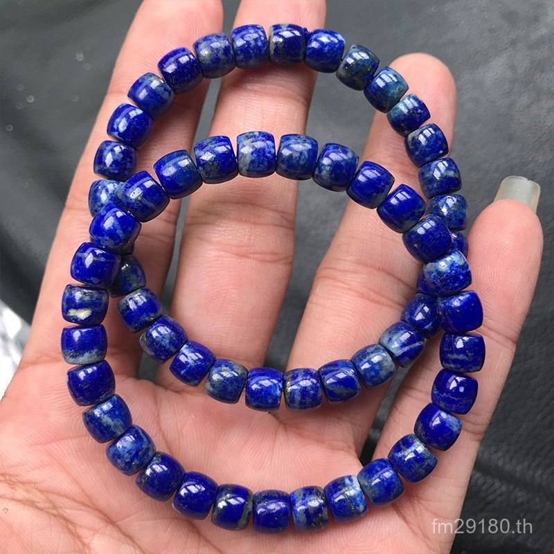 แร่ดิบหลวม Lapis Lazuli สำหรับทำสร้อยข้อมือและสร้อยคอมากกว่า 4CLB - ใช้ได้ในงาน DIY
