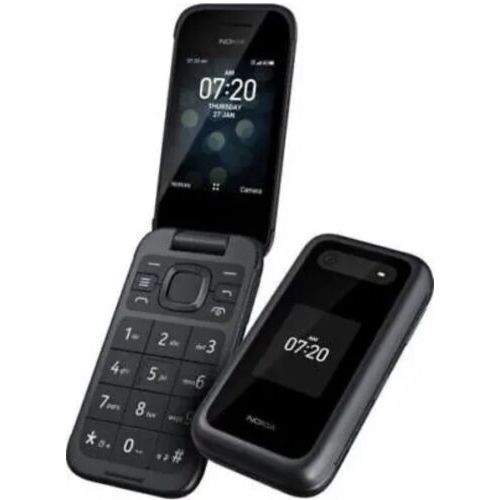 Nokia 2660 Flip 4G Dual Sim 4G Lte เวอร์ชันปุ่มขนาดใหญ่โทรศัพท์มือถือ