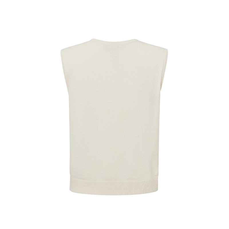 เซนต์จอห์น Rose แขนกุดถักแบบสวมรอบคอ All-Match Vest K918Q61