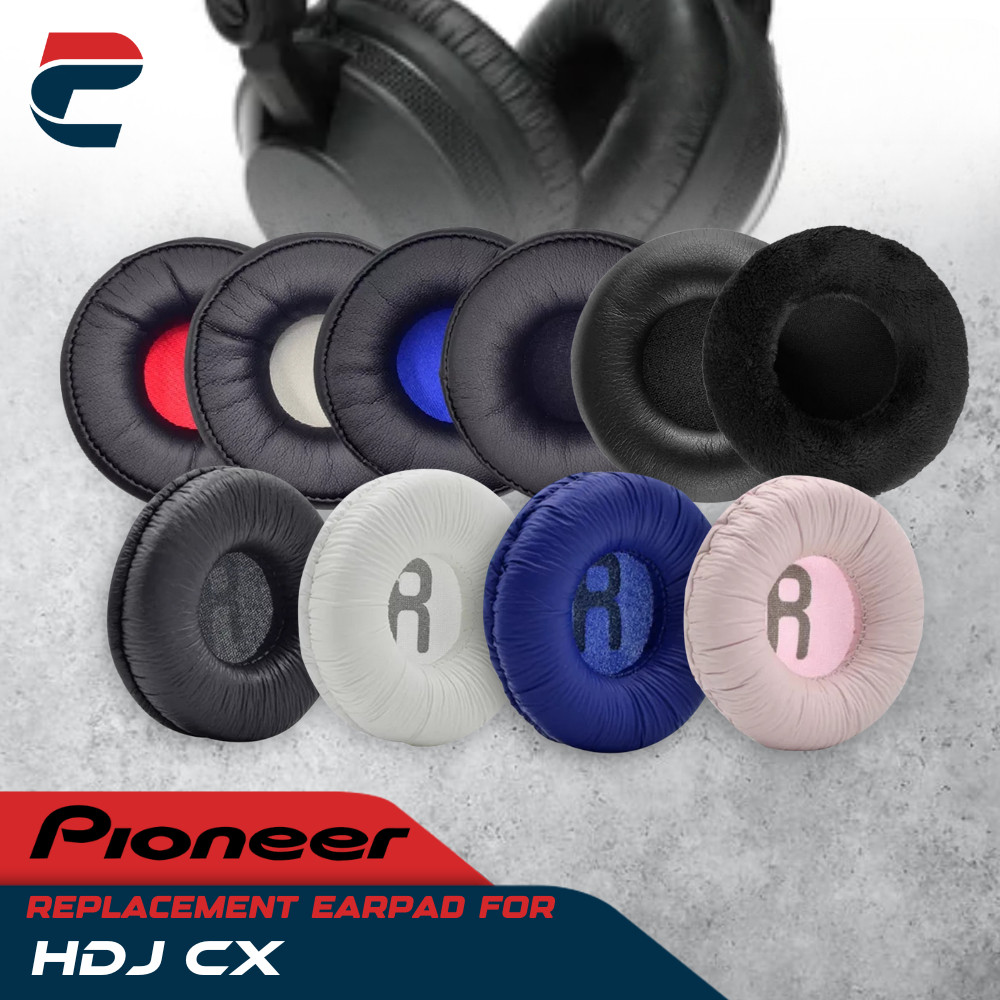 แผ่นโฟมแผ่นรองหูฟัง Pioneer HDJ CX Earcup Pad Earpad โฟม