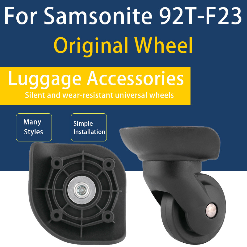 เหมาะสําหรับ Samsonite 92T-F23 กระเป๋าเดินทางเปลี่ยนล้อรถเข็นล้อ Universal ล้อ