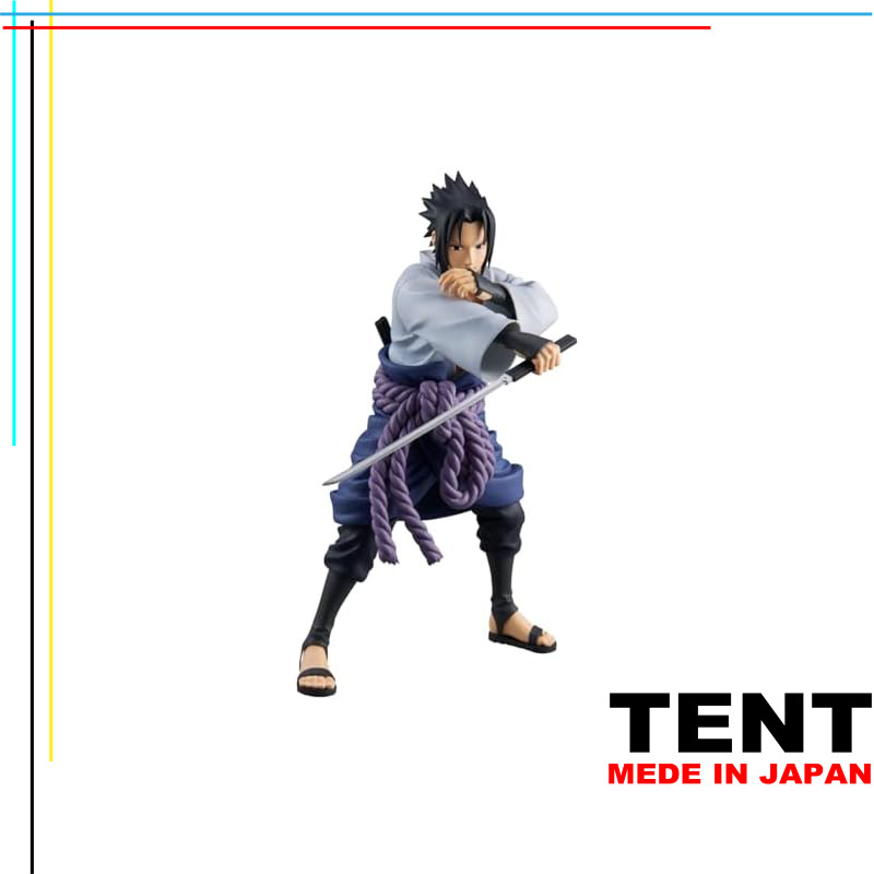 Banpresto Naruto Shippuden Uchiha Sasuke Grandista Figure