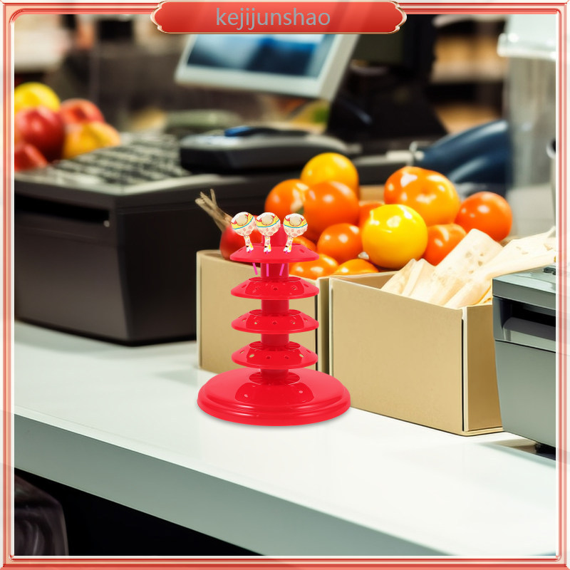 Ups Store Lollipop Stand Desktop Multi-layer Lollipops Holder Tabletop Display Rack kejijunshao