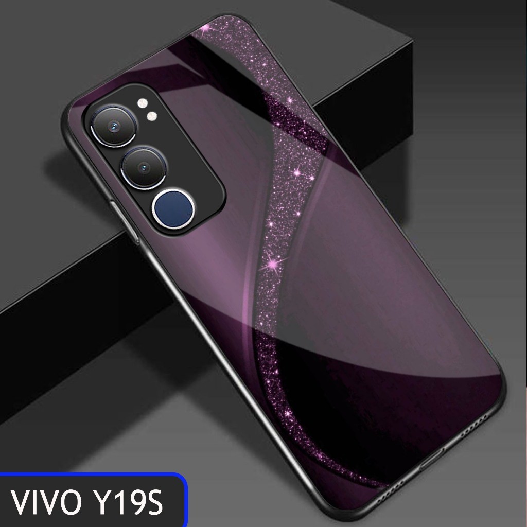 Softcase Glass Kaca Vivo Y19S 2024 - เคส Hp Vivo Y19S 2024 - เคส Hp Vivo Y19S 2024 - Softcase Vivo Y